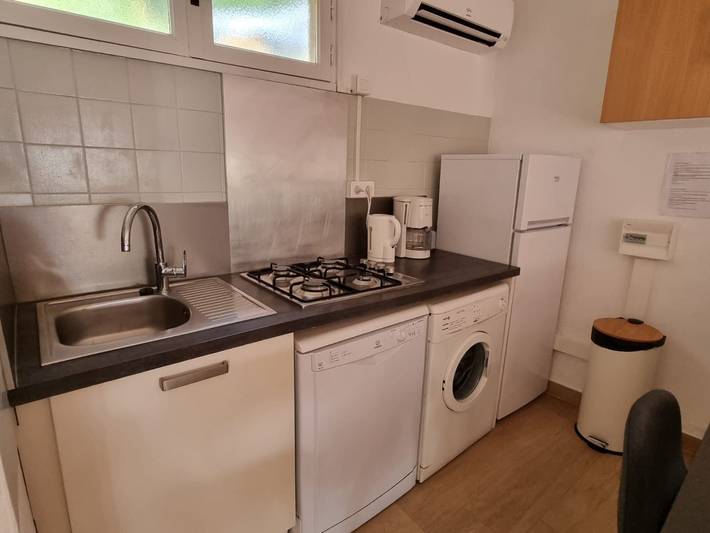 Bungalow für 2 Personen, mit Ausblick und Terrasse sowie Pool, mit Haustier in Porto-Vecchio - 4