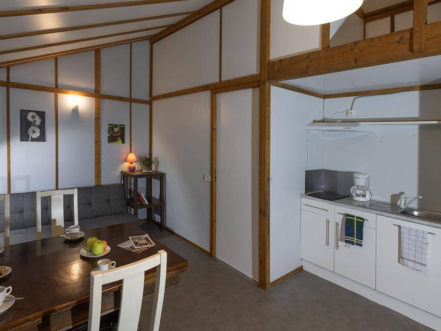 Camping Domaine Papillon - Chalet 4 personen - Ombrageuse in Reyrevignes, Regionaler Naturpark Causses du Quercy