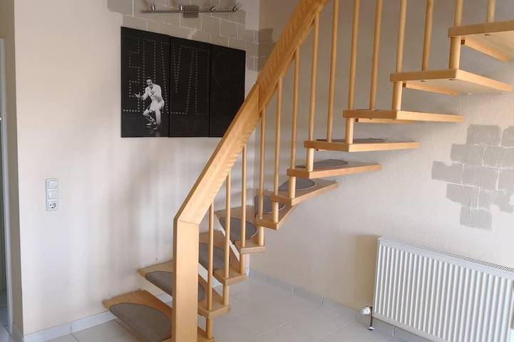 Ferienwohnung für 4 Personen, mit Balkon und Terrasse sowie Garten in Rödental