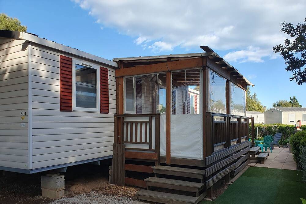 Mobil Home Climatisé camping**** « Le Lac des Rêves » in Lattes, Côte méditerranéenne (France)