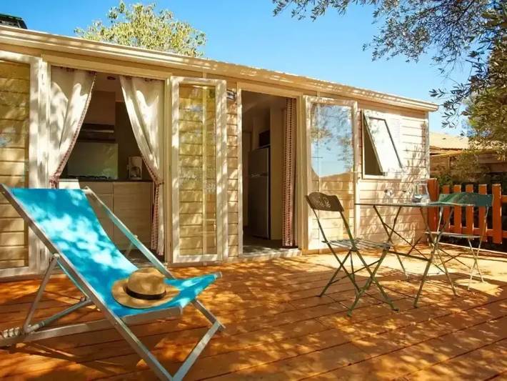 Mobil home pour 4 personnes, avec bassin pour enfant à Junas - 3