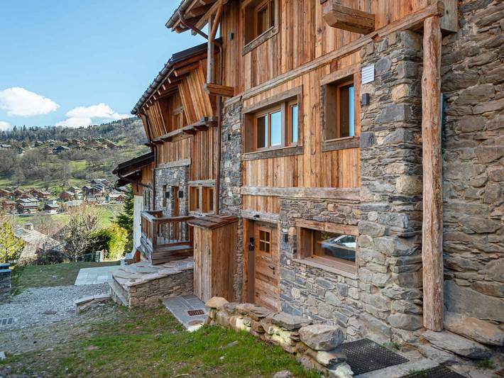 Chalet pour 6 personnes, avec balcon à Les Allues