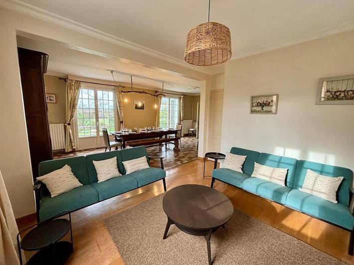 Maison de vacances pour 10 personnes, avec jardin et terrasse, animaux acceptés