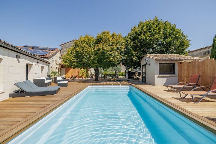 Vakantiehuis voor 11 personen, met Tuin in Gironde