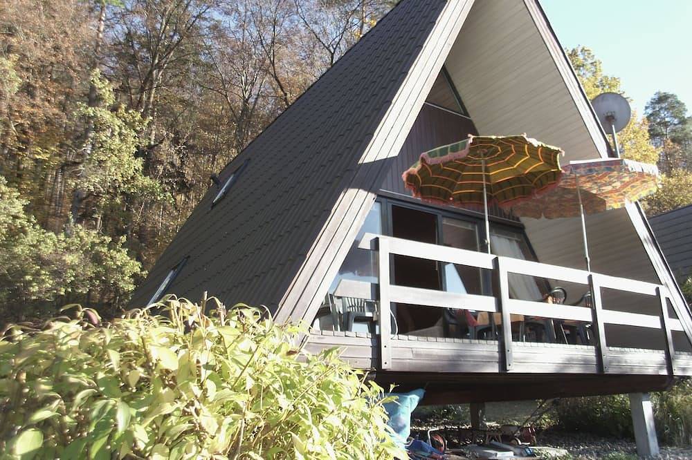 Naturgenuss: Ferienhaus Kratzmühlsee am Wald, sonnig, am Badesee in Kinding, Altmühltal