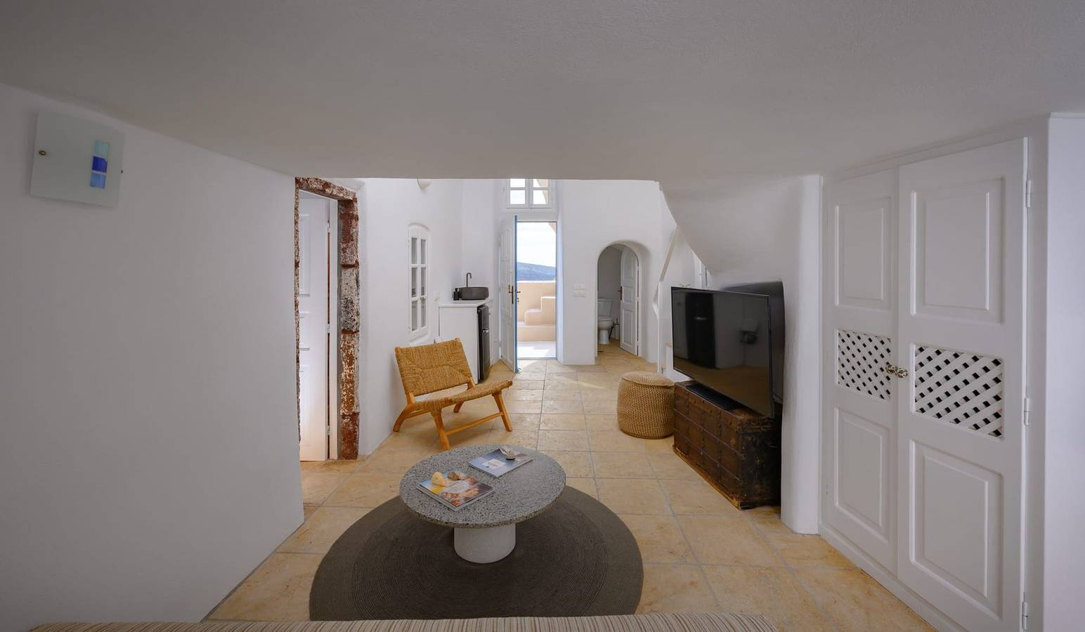 Villa für 5 Personen mit Terrasse in Ormos Ammoudiou, Oia