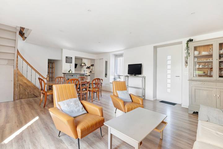 Maison de vacances pour 12 personnes, avec vue sur le lac et jardin