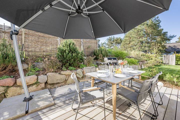 Exklusives Reethaus mit Sauna & Garten auf Usedom in Loddin, Bernsteinbäder