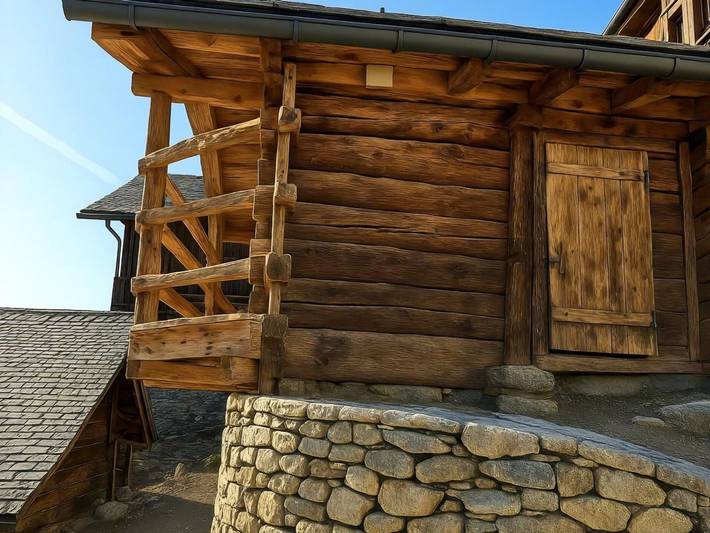 Ferienhaus für 2 Personen, mit Balkon und Terrasse sowie Garten in Mase
