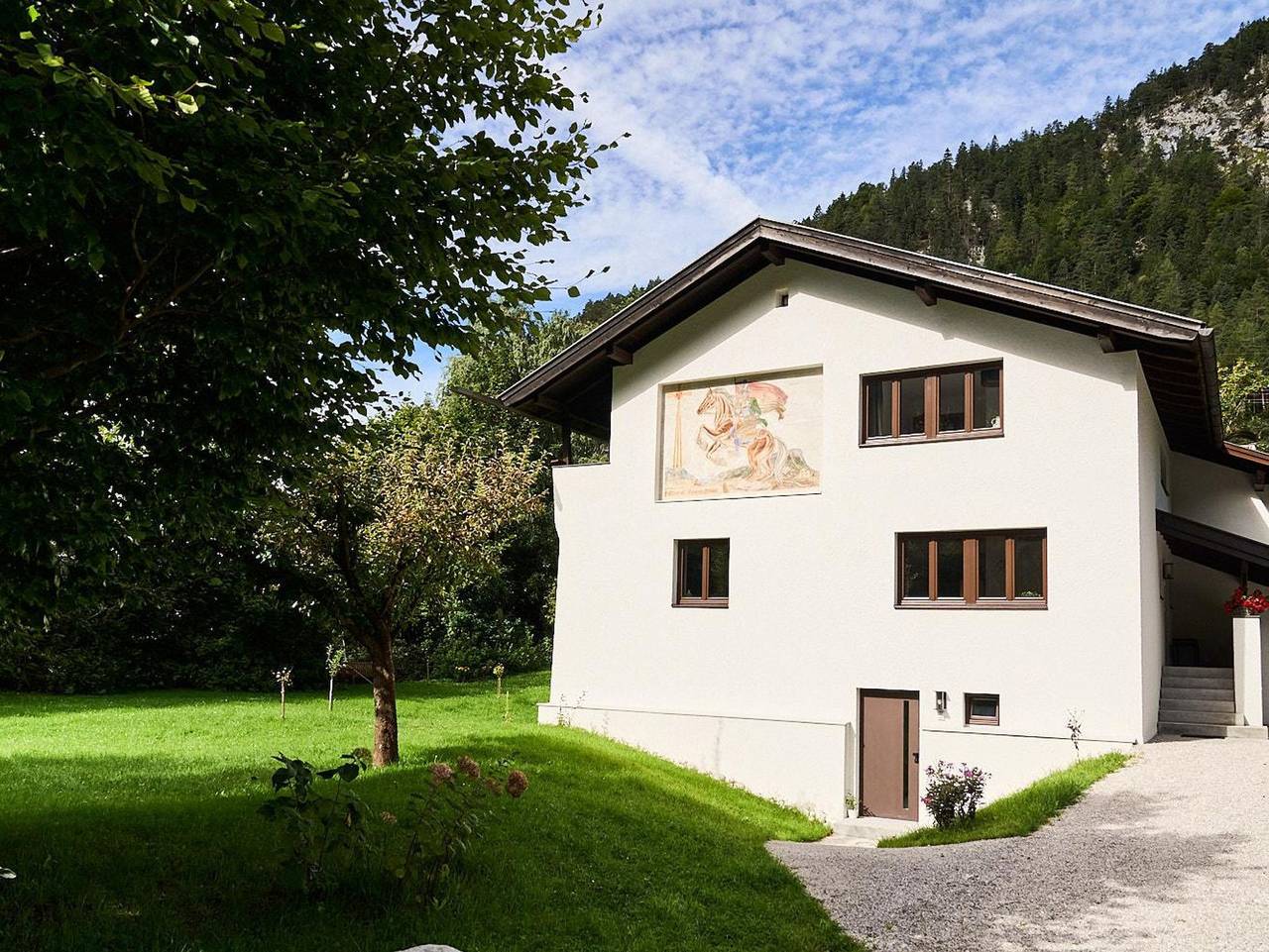 Tilli´s Garten in Scharnitz, Arnspitzgruppe