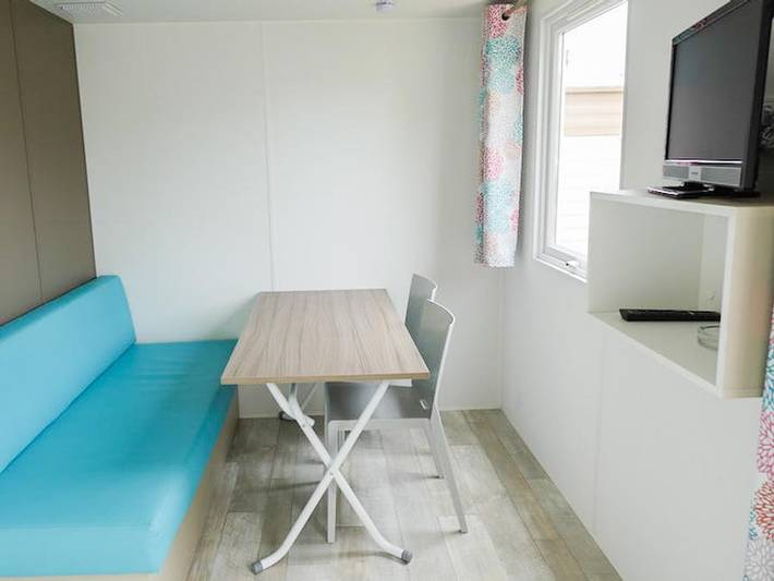 Camping Paradis Le Royon - Mobilheim 2 personen - Mobil Duo Komfort in Fort-Mahon-Plage, Abbeville und Umgebung