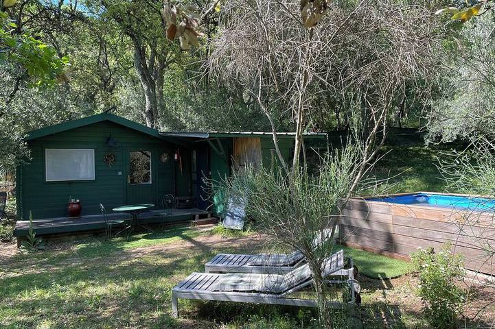 Chalet pour 2 personnes, avec jardin et terrasse - 1