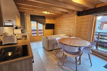 Gîte pour 4 personnes, avec balcon à Bons-en-Chablais
