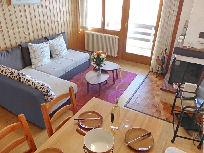 Appartement de vacances pour 3 personnes, avec jardin ainsi que balcon et vue - 1