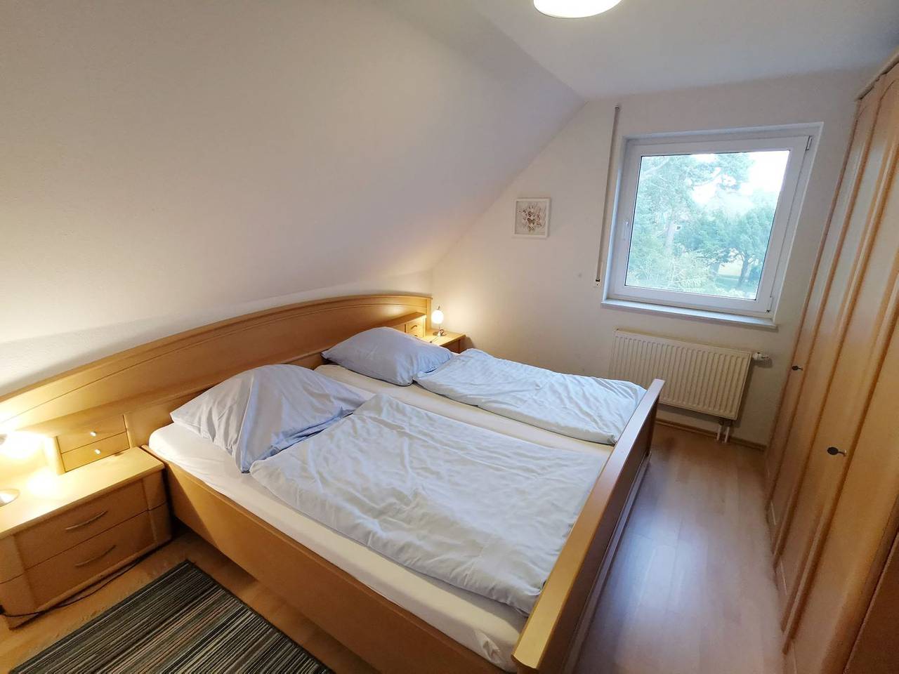 Ganze Wohnung, Helle Ferienwohnung im Obergeschoss mit Südbalkon! in Zingst, Fischland - Darß - Zingst