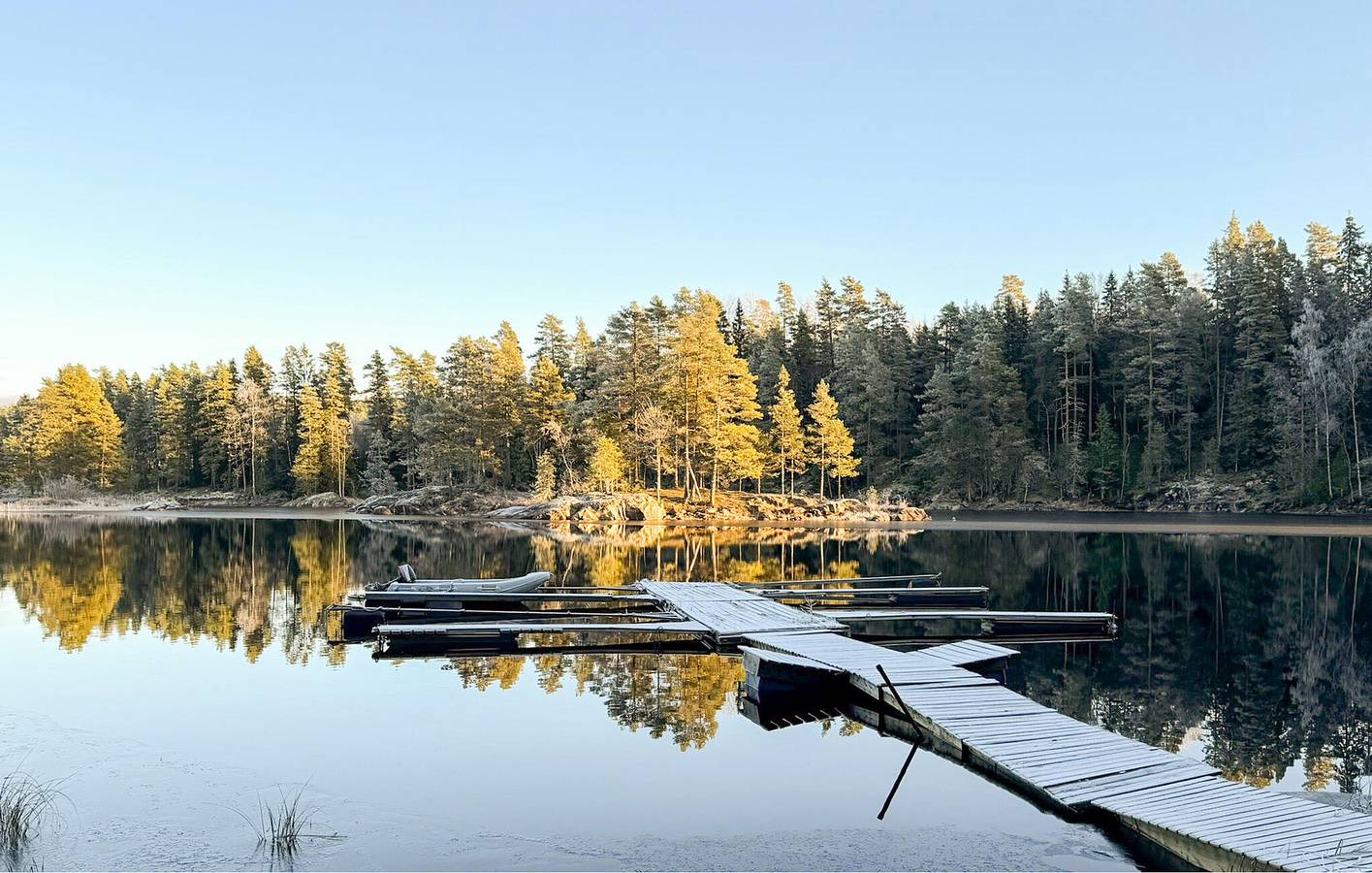 Ferienhaus für 6 Personen mit Terrasse in Dalslands Kanal