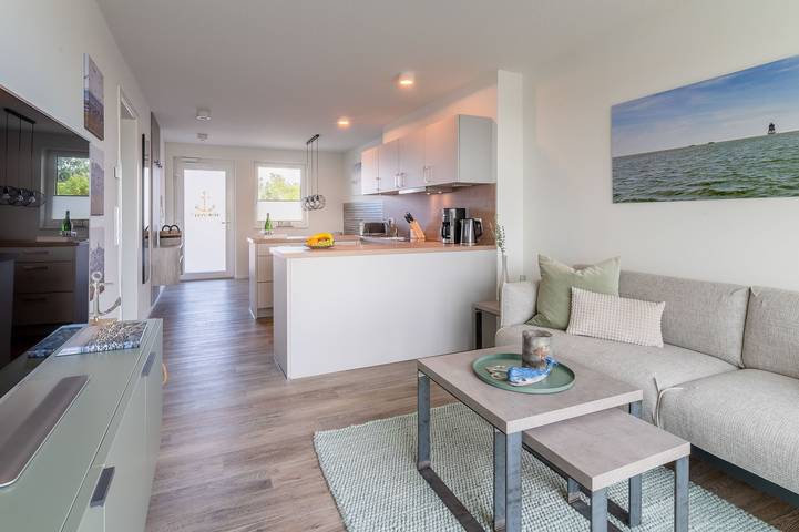 Ferienwohnung für 4 Personen, mit Balkon und Sauna sowie Seeblick in Nordstrand - 4