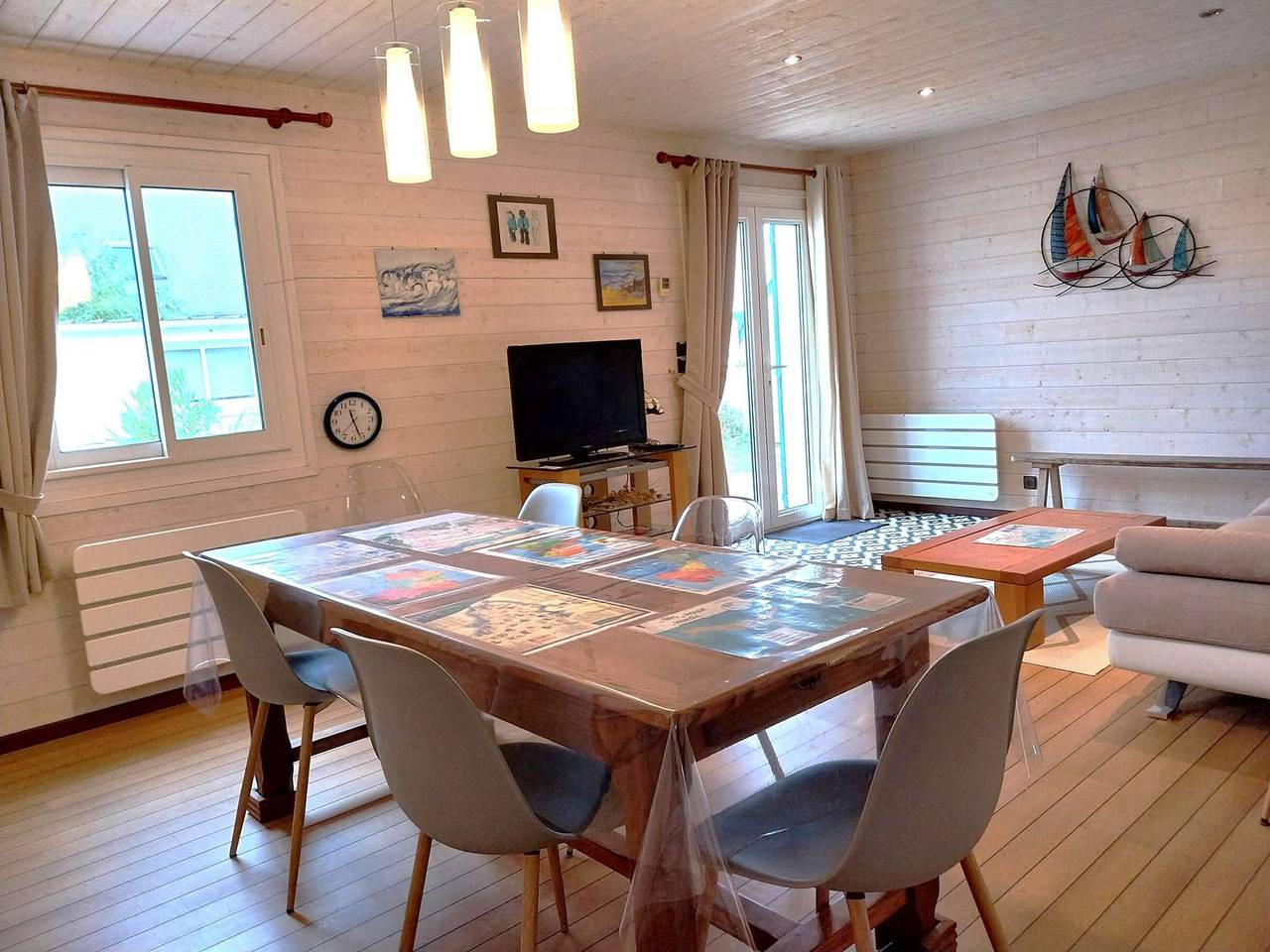 Étel - Maison de Plain-Pied 3* avec Terrasses dans Quartier Calme in Étel, Côte des Mégalithes