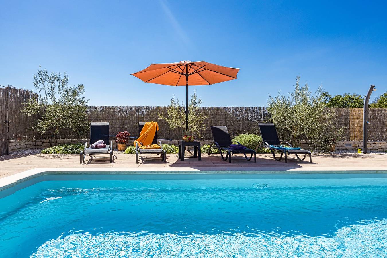 Maison de vacances pour 5 personnes avec piscine in Svetvinčenat, Istrie centrale