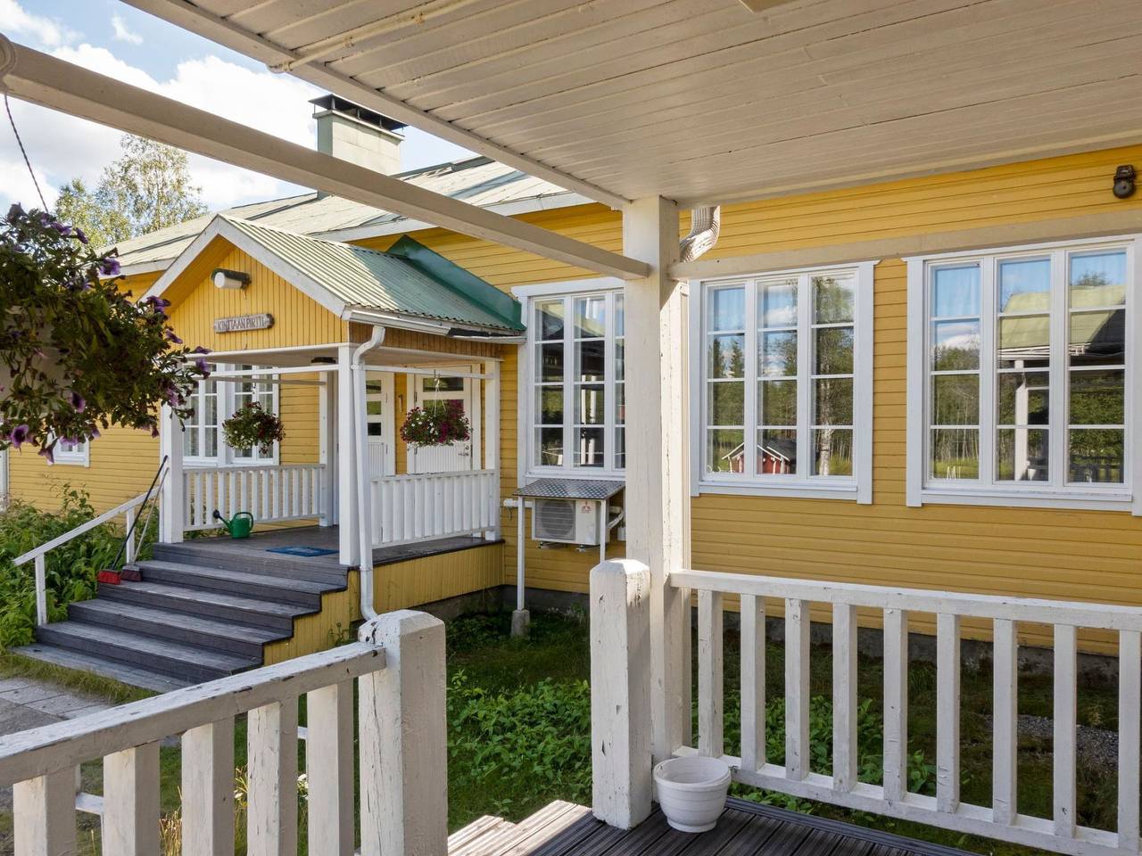 Kinttaanpirtti in Paloperä, Lappland