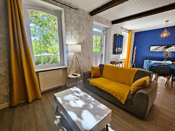 Maison de vacances pour 6 personnes, avec vue et jardin - 1