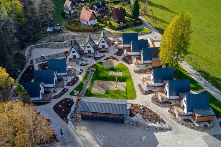 Vakantiepark voor 6 personen, with whirlpool and sauna as well as tuin in Tsjechië