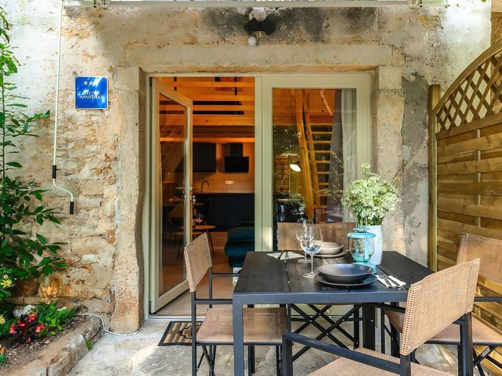 Ferienhaus für 4 Personen, mit Garten