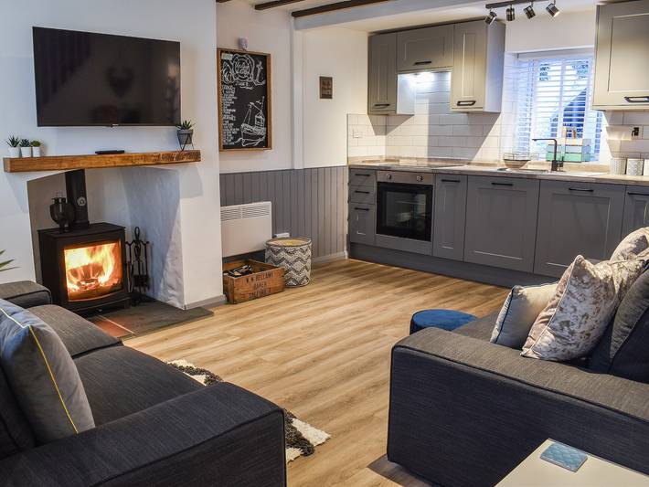 Holiday rental for 4 people, with garden in Conwy