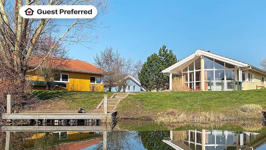 Ferienhaus mit Meerblick für 7 Personen, mit Garten und Whirlpool sowie Sauna