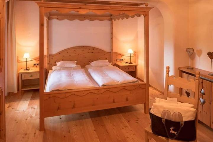 Ferienhaus für 2 Personen, mit Balkon und Sauna sowie Garten