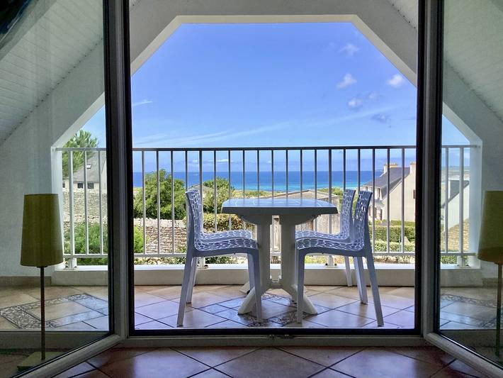 Ferienhaus für 6 Personen mit Balkon in Esquibien, Audierne