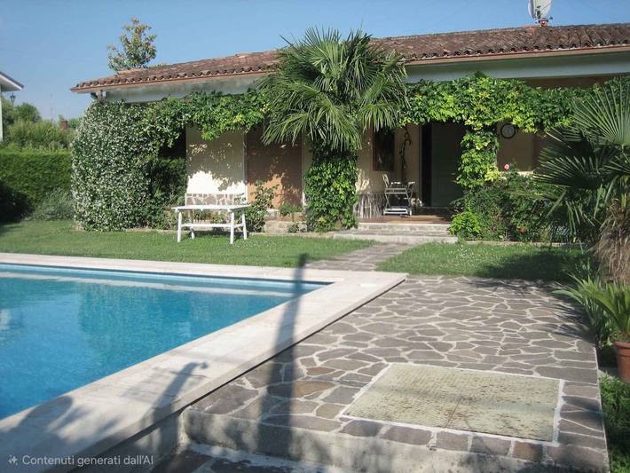 Villa für 7 Personen, mit Garten am Gardasee