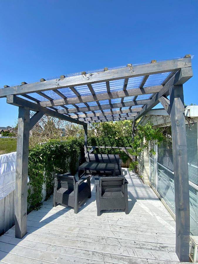 Camping für 4 Personen, mit Terrasse und Ausblick in Halbinsel Hel - 2