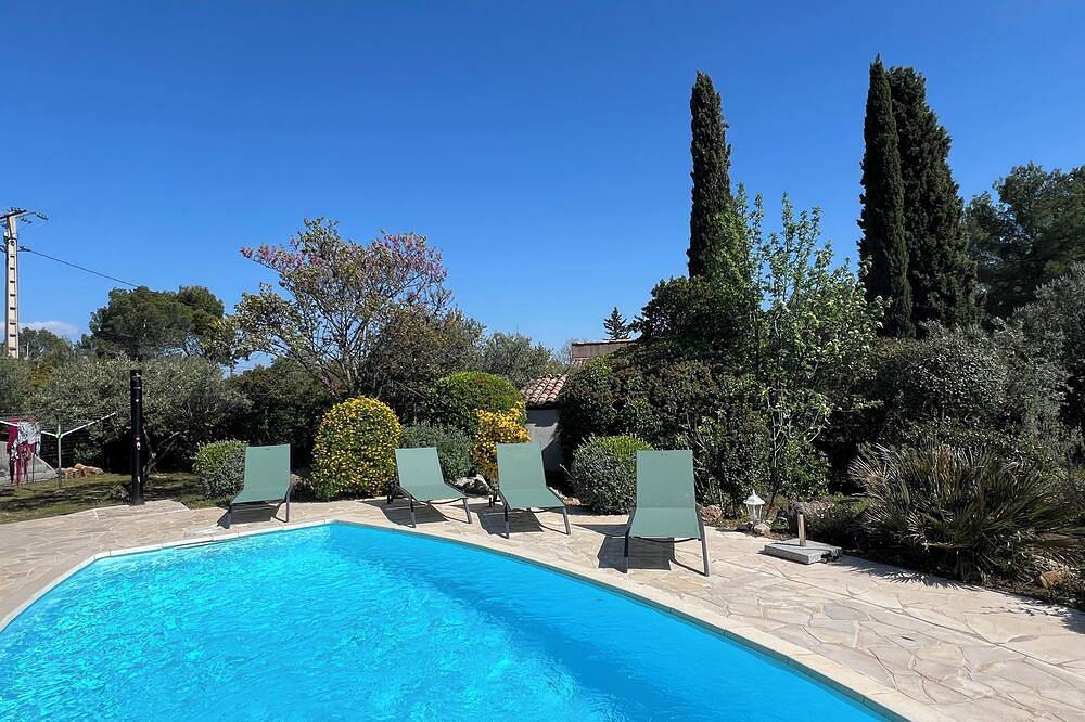 Beautiful Provencal Villa, Private Pool, Amazing Views, Sleeps 6-10, Ac, Wifi in Flayosc, Draguignan en omgeving