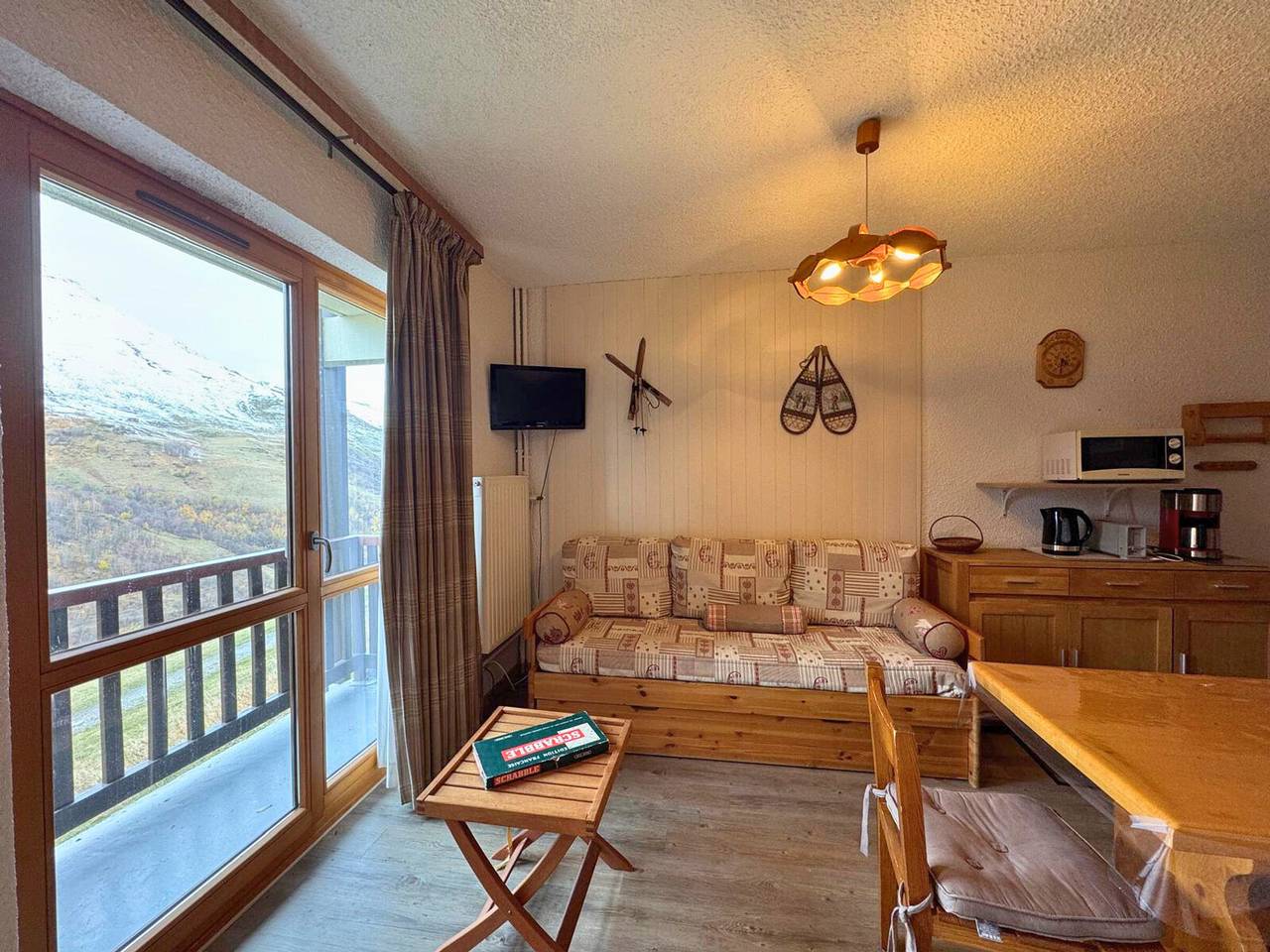 Ganzes Studio, Klassisches Studio für 4 Pers. in Les Menuires, Masseblick in Les Menuires, Saint-Martin-de-Belleville