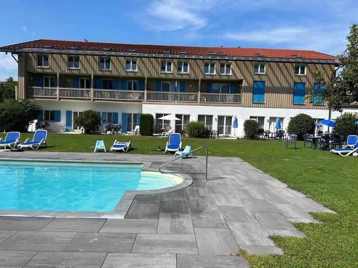 Ferienwohnung für 6 Personen, mit Terrasse und Pool sowie Sauna