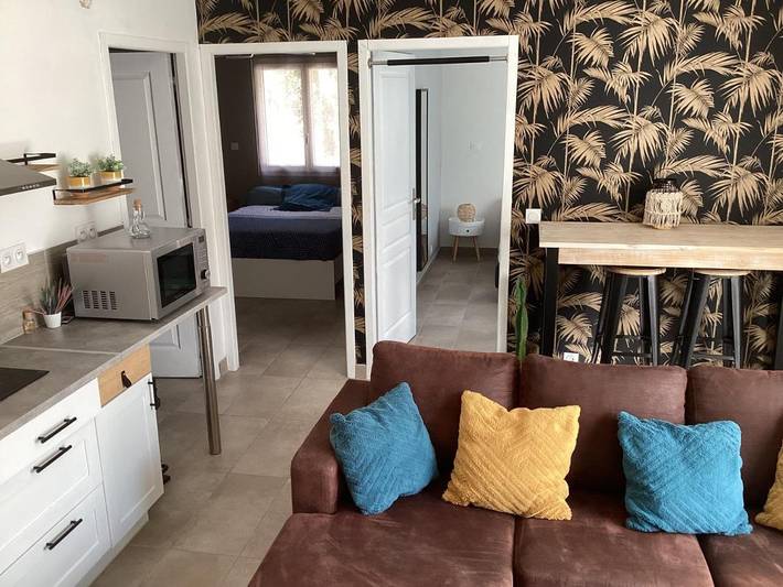 Gîte pour 4 personnes, avec terrasse et piscine à Domessargues - 2