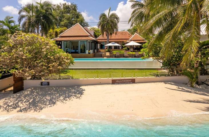 Villa für 6 Personen, mit Garten und Pool sowie Ausblick und Terrasse auf Koh Samui