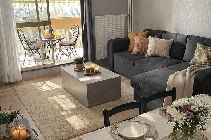 Apartamento entero, Cosy terasse apartment in Montrichard near Beauval Zoo and Chambord in Montrichard, Región de Blois