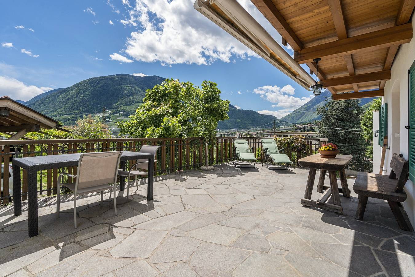 Appartamento intero, Appartamento "Golserhof" con Wi-Fi, terrazza e vista sulle montagne in Quarazze, Merano