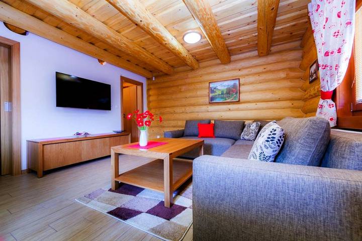 Chalet für 5 Personen, mit Ausblick und Terrasse sowie Sauna, kinderfreundlich in der Slowakei - 3