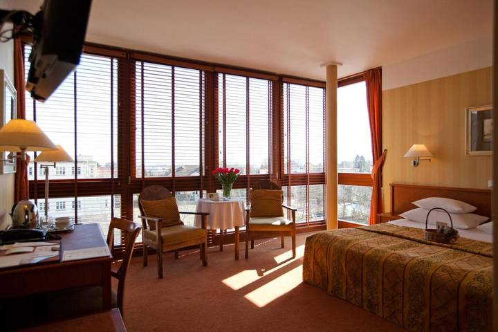 Hotel dla 4 osób, z sauna i ogród oraz widok w Orłowo