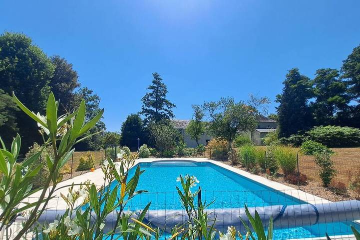 Maison de vacances pour 10 personnes, avec Terrasse et Jardin à Bourgueil