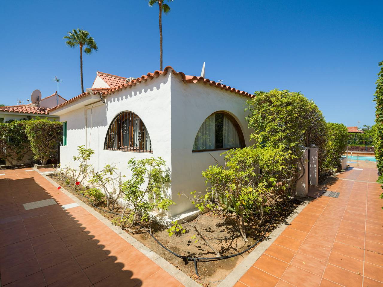 Bungalow lumineux avec terrasse privée à Maspalomas in Maspalomas, San Bartolomé de Tirajana