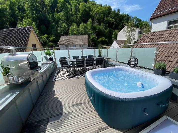 Ferienwohnung für 12 Personen, mit Whirlpool