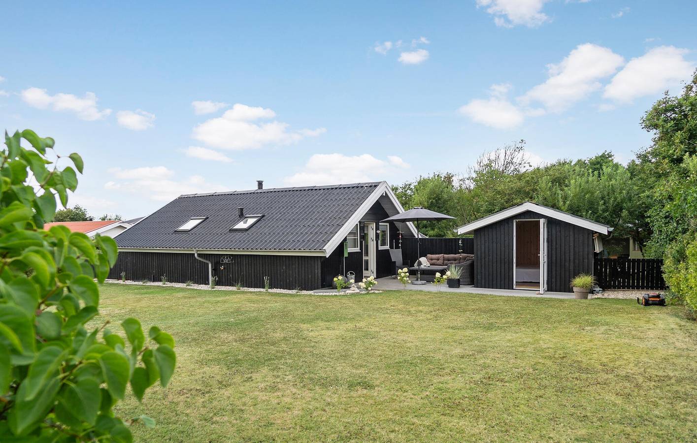 Ferienhaus für 6 Personen mit Terrasse in Kærgården, Limfjord in Nordjütland