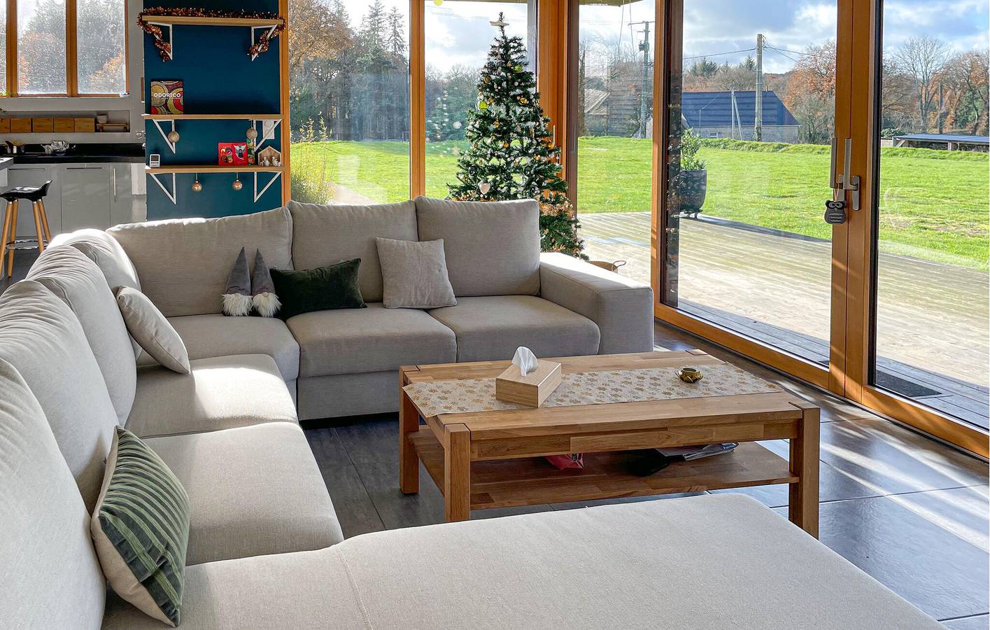 2Km von Languédias: Geräumiges Apartment mit Parkplatz & Garten in Plélan-le-Petit, Dinan und Umgebung