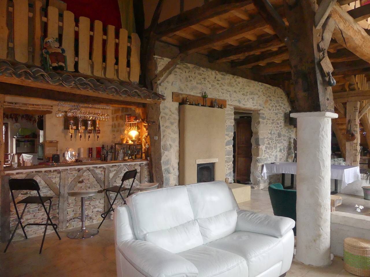 Casa rural "Domaine Baraque" con vistas a la montaña, Wi-Fi y aire acondicionado in Pouillon, Region de Dax