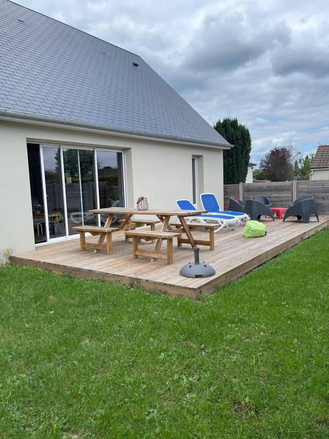 Location de vacances pour 4 personnes, avec jardin, animaux acceptés à Marcey-les-Grèves