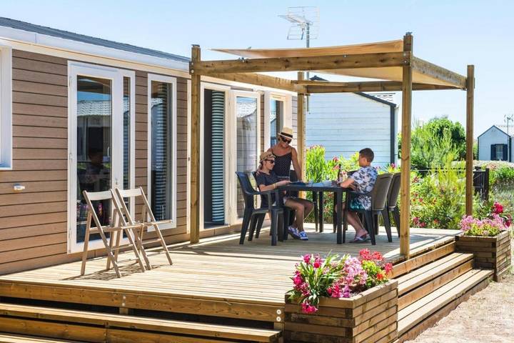 Maison de vacances pour 4 personnes, avec piscine et terrasse